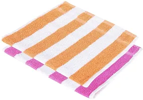Cotton Multicoloured Hand Towels -Pack Of 5-thumb1