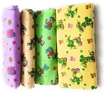 Cotton Multicoloured Bath Towels -Pack Of 5-thumb1