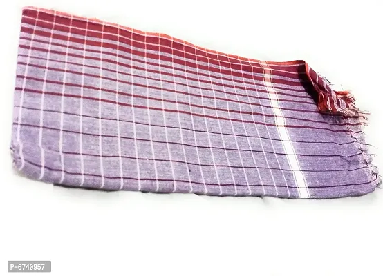Cotton Purple Bath Towels -Pack Of 1-thumb0