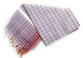 Cotton Purple Bath Towels -Pack Of 1-thumb1