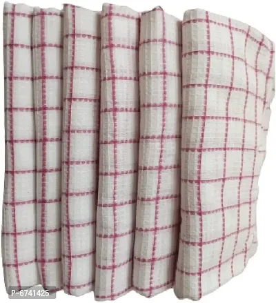 Cotton White Bath Towels -Pack Of 6-thumb0