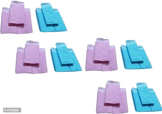Cotton Multicoloured Face Towels -Pack Of 24-thumb0
