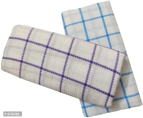 Cotton White Bath Towels -Pack Of 3-thumb2