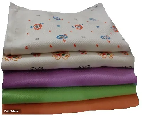 Cotton Multicoloured Bath Towels -Pack Of 4