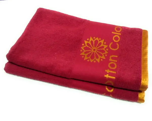 Trendy Cotton Blend Bath Towels 