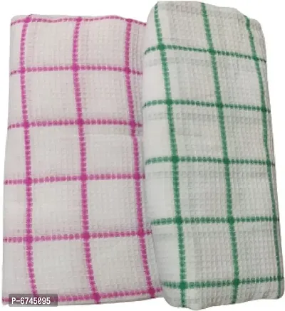 Cotton White Bath Towels -Pack Of 2