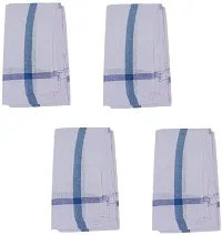Cotton White Bath Towels -Pack Of 16-thumb3