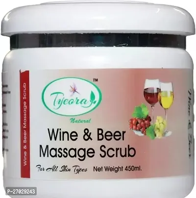 Natural WineBeer Massage Scrub