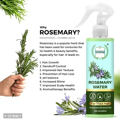 Aes gop  Rosemary Water  For Hair Growth, Hair Spray for Regrowth, Rosemary Hair Mist ( 100 ML )-thumb2