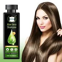 Aes Gop  Aloe vera Shampoo For Smooth  Shiny Hair Anti-Hairfall Women and Men for Shiny Hair ( 250 ML )-thumb1