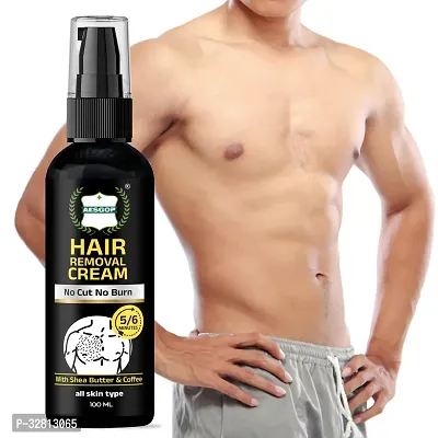 Hair Removal cream for Men  Women Painless Full Hair Removal cream for Chest, Back, Legs 100 ML-thumb4