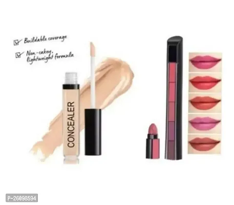 Consealer And 5 In 1 Lipstick