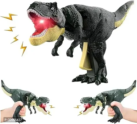 Stylish Multicoloured Plastic Dinosaur Toy T Rex-thumb0