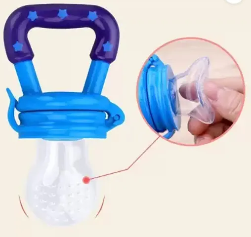 Silicon Baby Theeter And Feeder, Nibbler With Baby Silicone Finger Toothbrush