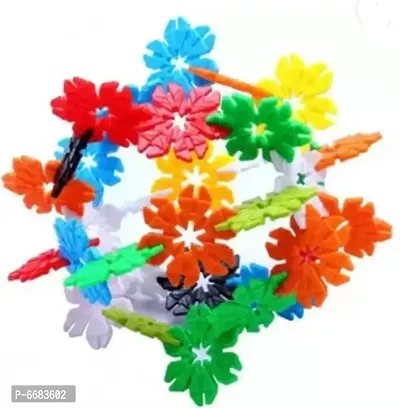 Building Block Toys, Brand New Design Interlocking Plastic Disc Set  (Multicolor)-thumb3