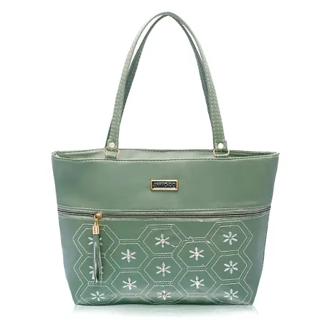 Just Chill Womens Leather Handbags Purses Top-handle Totes Shoulder Bag for Ladies(Handbag-04)