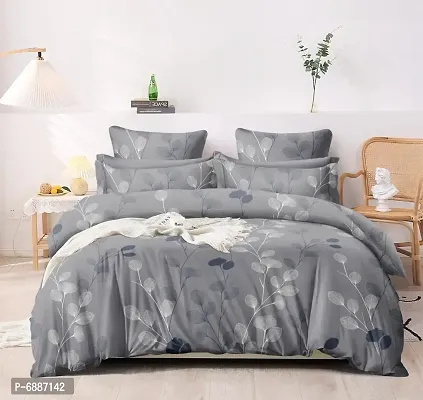 Premium king size bedsheet with 2 pillow covers (Size 108*108 inches)