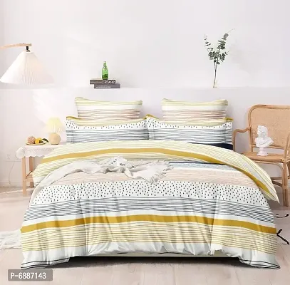 king size bedsheet with 2 pillow covers (Size 108*108 inches)