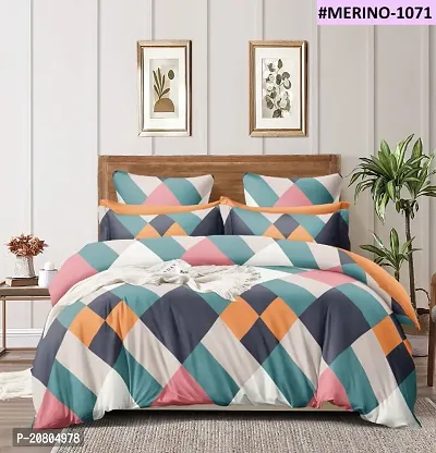 Bedsheet with 2 Pillow Covers