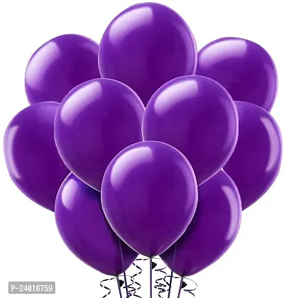 Premium Quality Purple Balloon Pack Of 100 Pieces-thumb0