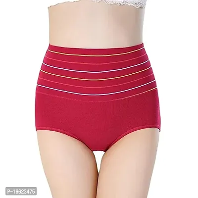 Women's Cotton Blend Tummy Control Panties (Pack of 2)