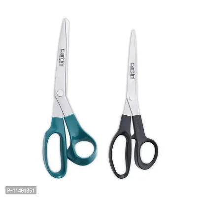 Godrej Cartini Multipurpose Scissors for Home & Office, Cutting Paper, Wool and Thick Cardboard? (All Purpose & Classic Cut Scissors, Pack of 2)