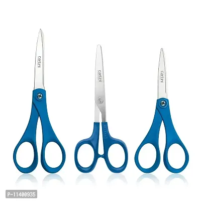 Cartini Godrej Home  Office Scissors Kit, 3 Pc Set, Stainless Steel (AISI 420J2)