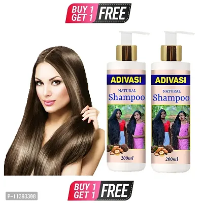 Adivasi Neelambari Kasturi Herbal Shampoo For Women And Men For Hair Long Shampoo- 200 ml Buy 1 Get 1 Free-thumb0