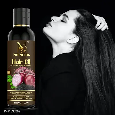 Hair Oil With Black Seed Oil - No Mineral Oil, Silicones And Synthetic Fragrance 50-thumb0