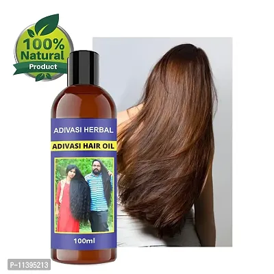 Adivasi Neelambari Medicine Ayurvedic Herbal Anti Hair Fall Anti Dandruff Hair Oil 100 Ml Hair Oil - 100 Ml-thumb0