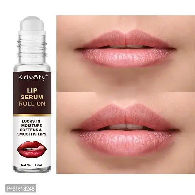 brown Natural Pink Lip Serum Oil For Lip Shine, Glossy, Soft With Moisturizer (pack of 1) (10 ml)-thumb0