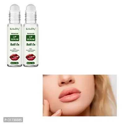 Natural Lip Serum - Advanced Brightening Therapy for Soft, Moisturised Lips (pack of 2) (10 ml)-thumb0