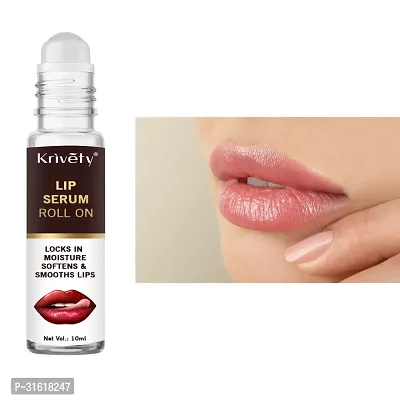 brown Natural Pink Lip Serum Oil For Lip Shine, Glossy, Soft With Moisturizer (10 ml) (pack of 1)-thumb0