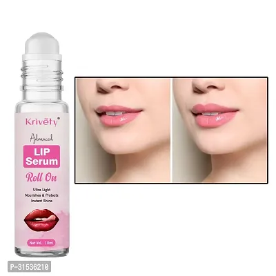 Krivety Lip Serum With Roll On For Visibly Plump  Supple Lips (10ml)-thumb0