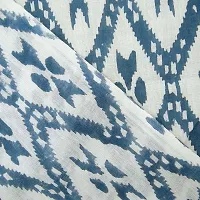 COTTON QUILT Unstitched Pure Voile Cotton Fabric Sanganeri Fabric Natural Vegetable Color (15m) CQHBF#1124-15m-thumb1