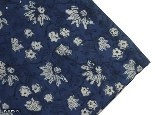 Cotton Quilt Men's Running Fabric Cotton Voile Fabric for Dressmaking,by The Yard Indigo Blue CDHIF#109