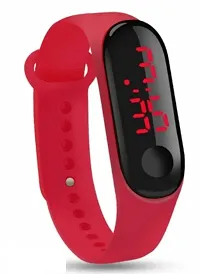 Digital Display Wrist Watch for Boys & Girls (Pack of 2) (Pink & RED)-thumb4