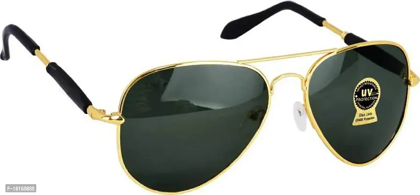 Fastrack Black Aviator UV Protection Unisex Sunglasses