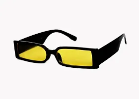 Retro Rectangle Sunglasses U V Protected for Teenage Girls & Women-thumb2