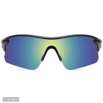 U V Protected Sports Sunglasses/Cricket Sunglasses/ Riding Sunglasses/Cycling Sunglasses (MULTI COLOR)-thumb2
