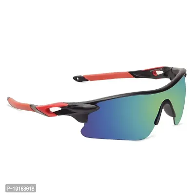 U V Protected Sports Sunglasses/Cricket Sunglasses/ Riding Sunglasses/Cycling Sunglasses (MULTI COLOR)-thumb0