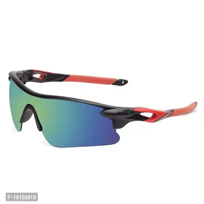 U V Protected Sports Sunglasses/Cricket Sunglasses/ Riding Sunglasses/Cycling Sunglasses (MULTI COLOR)-thumb3