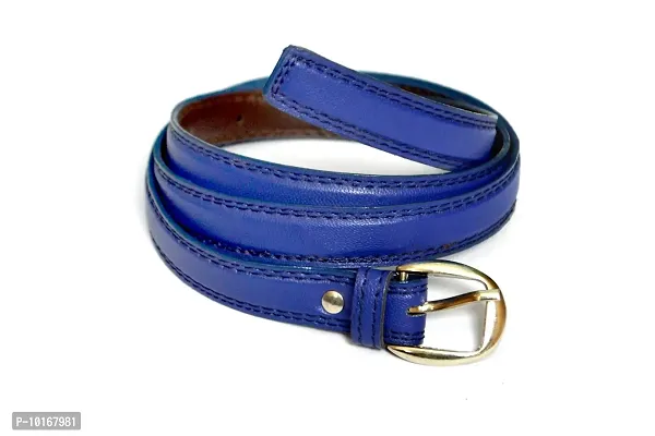 Women's,Ladies's,Girl's Belt For Jeans, Women's Belt for Dresses,Size (26-32) (blue)