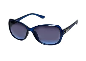 UZAK?U V Protected Oval Sunglasses For Women & Girls (Color Variants Available | Medium) (MULTI COLOR)-thumb2