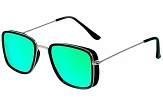 Sunglasses Combo , Men Alloy Frame Square Sunglasses ,U V Protected Combo Pack of 2 (MULTI COLOR)-thumb4