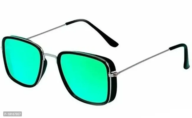 Sunglasses Combo , Men Alloy Frame Square Sunglasses ,U V Protected Combo Pack of 2 (MULTI COLOR)-thumb5