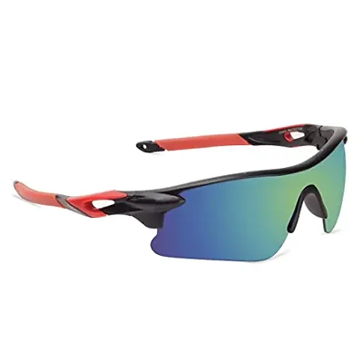 U V Protected Sports Sunglasses/Cricket Sunglasses/ Riding Sunglasses/Cycling Sunglasses (MULTI COLOR)