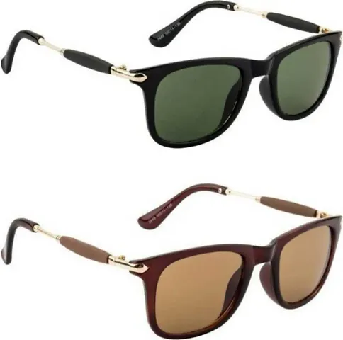 Stylish and UV-Protective Sunglasses for Every Occasion Pack of 2