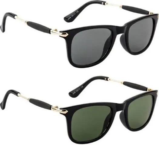 Multicoloured Wayfarer Sunglasses Combo