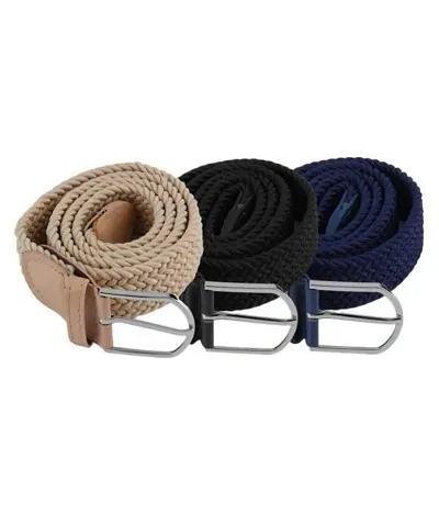 Combo of 3 Women's Sleek Denim Belt
